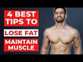 4 Best Tips To LOSE FAT And MAINTAIN MUSCLE MASS. हिंदी