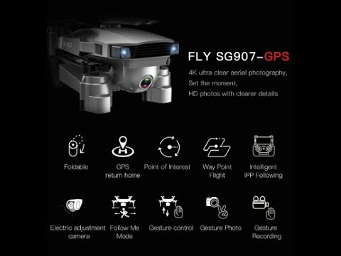 Первый реальный обзор квадрокоптера SG907 на русском языке(вторая часть)
