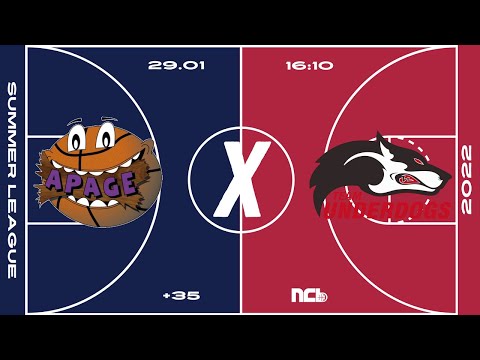 APAGEBASK/GRAN NOBRE X UNDERDOGS - NCB SUMMER LEAGUE +35 M 2022
