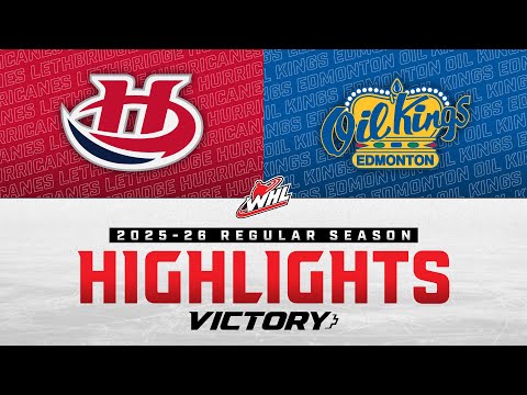 Lethbridge Hurricanes at Edmonton Oil Kings 12/28 | WHL Highlights 2025-26