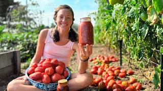 Fill Your Pantry Shelves with HOMEGROWN FOOD (beginner friendly canning)