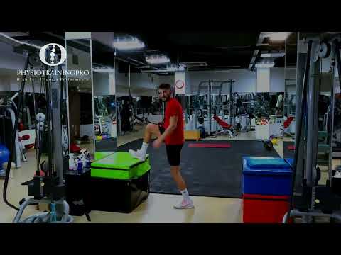 Swing arms box jump
