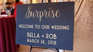 Everyone Thought it was an Engagement Party till this happened! Surprise Wedding!