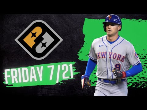 MLB PrizePicks Plays from MadnessDFS 7/21
