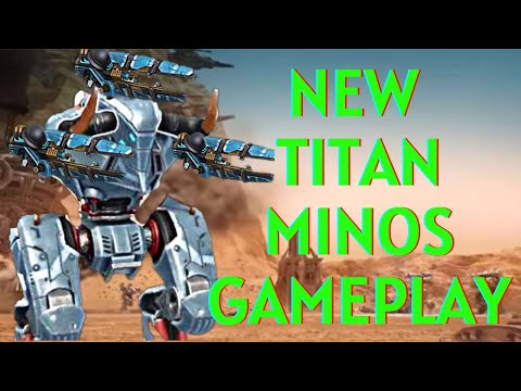 War Robots - NEW Titan MINOS Gameplay Compilation - Test Server WR