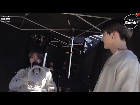 BTS JUNGKOOK & JIMIN ARE PLAYING WITH A MEGAPHONE •BANGTAN BOMB•