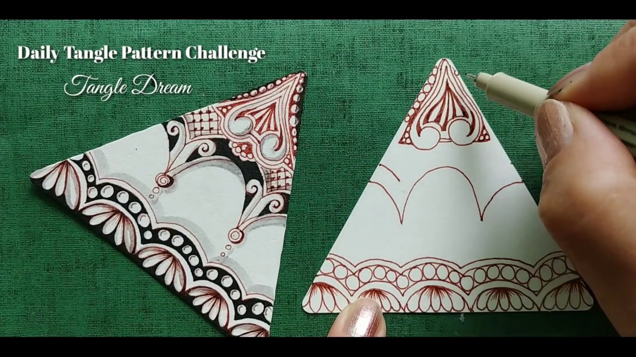 Daily Tangle Pattern Challenge #73