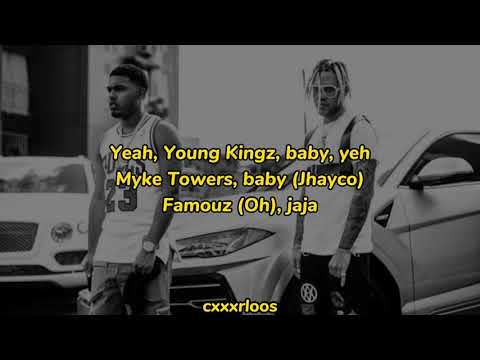 Jhay Cortez Ft Myke Towers || Subiendo de nivel Remix || (letra/lyrics) 🔥