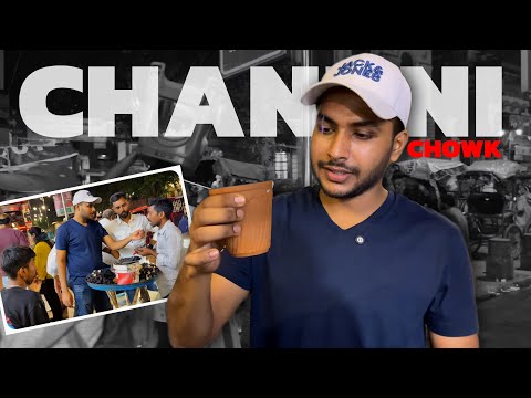 Delhi’s Most Crowded Market at Night 😱 | Chandni Chowk Street Food Tour! 