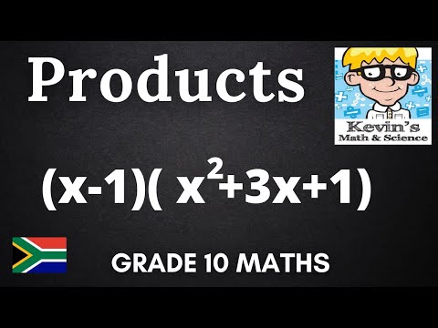 2) Binomial x trinomial | products grade 10