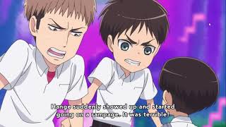 Download lagu Attack on Titan Junior High;Hange being so Damn Cute 😙🤧🤧 mp3