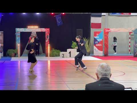Boogie woogie slow - French championship - Florent Llamas & Roxane Véron
