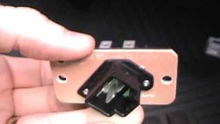 2001 Ford Expedition Blower Motor Resistor.avi