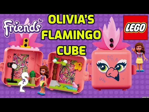 Конструктор LEGO Friends «Кьюб Оливии с фламинго» 41662 / 41 деталь
