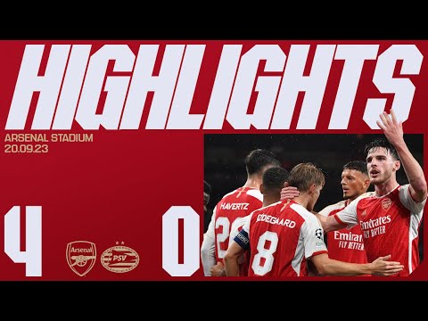 Resumen de Arsenal vs PSV Matchday 1