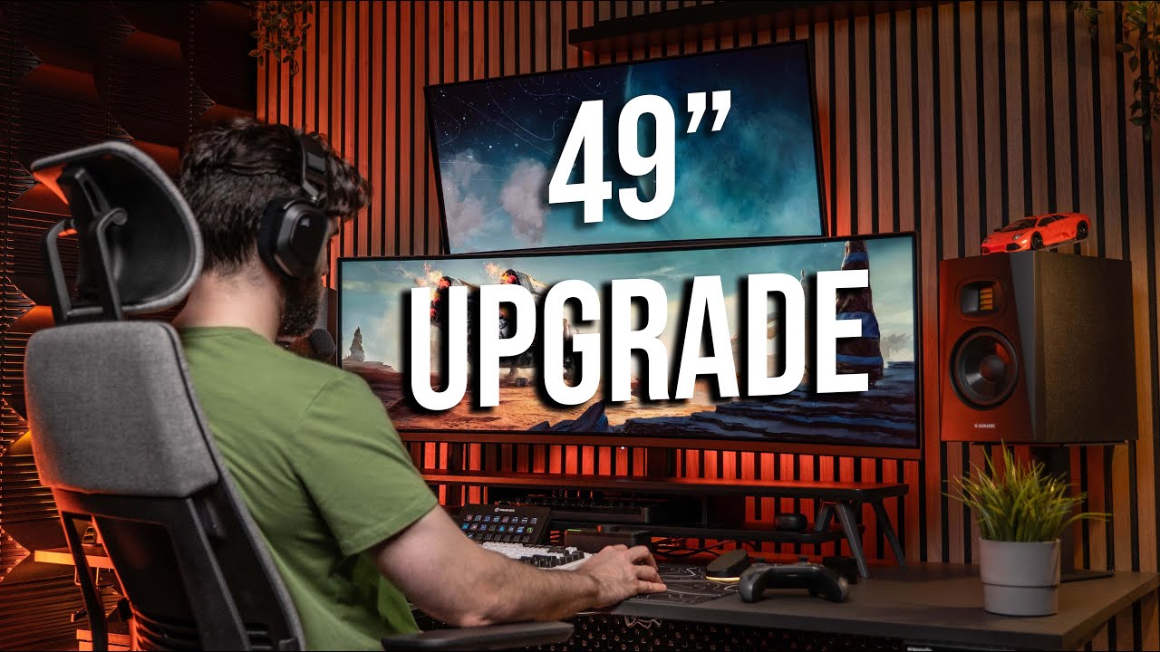 Upgrading My Gaming Setup! - 49 inch OLED