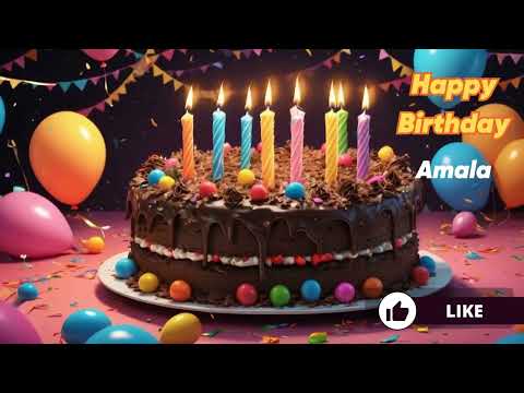 Happy Birthday Amala | happy birthday to you amala #happy #happybirthday