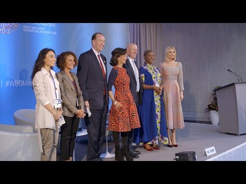 Ivanka Trump at the 2019 World Bank Annual Meeting