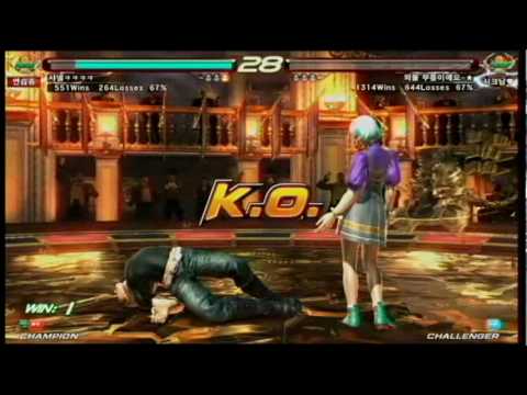 Tekken6BR Knee(Steve)vs Chanel(Alisa) 4.mkv