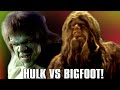 The Incredible Hulk Vs Bigfoot And Wildboy
