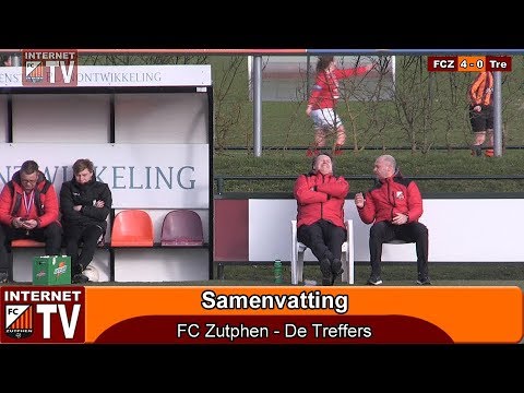 Samenvatting FC Zutphen - De Treffers (6-0)