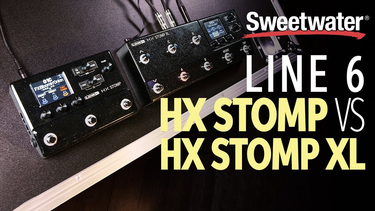 Which Line 6 HX Is Right for You: HX Stomp or HX Stomp XL? - YouTube