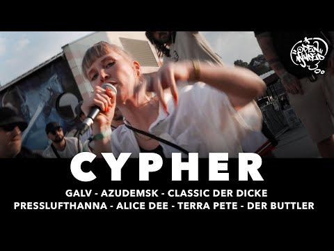 Open Minded Cypher | Galv, AzudemSK, Classic, Presslufthanna, Alice Dee, Terra Pete & Der Buttler