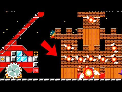 Super Mario Maker 2 🔧 Mario The Firefighter 🔧 zycou