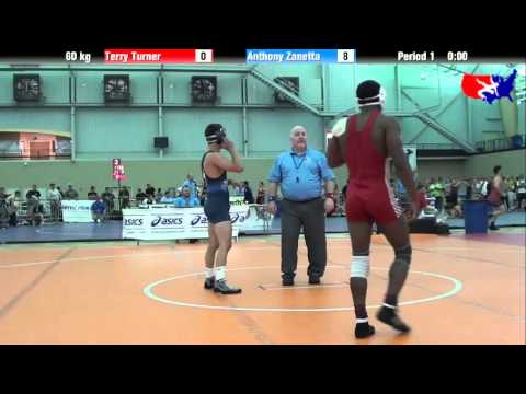 Terry Turner vs. Anthony Zanetta at 2013 ASICS University Nationals - FS