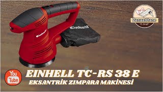Einhell TC RS 38 E //Eksantrik Zımpara Makinesi Tanıtımı//Eccentric Sanding Machine Introduction