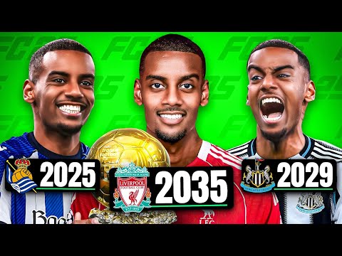 I Replayed the Career of Alexander Isak...