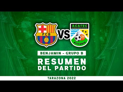 RESTV / F.C. Barcelona 11 - Acatec 0 / BENJAMÍN / 1a Fase