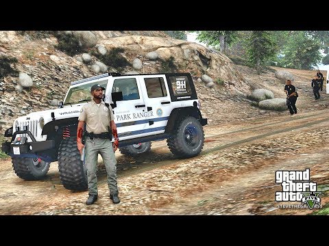 GTA 5 MODS LSPDFR 823 - PARK RANGER PATROL!!! (GTA 5 REAL LIFE PC MOD)