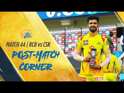 IPL 2020 Match 44: Post-match Corner: RCB vs CSK #Whistlepodu #Yellove