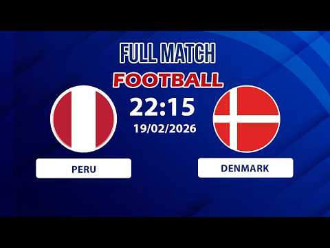 🔴 Peru vs Denmark | Contrasting Rhythms on the Pitch