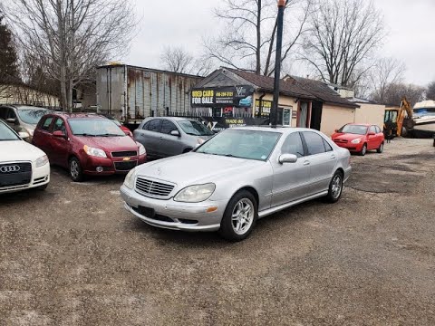 2002 Mercedes-Benz S500 (London, Ontario)