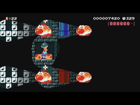 Platforming After Dark by Sherberto - Super Mario Maker 2 - No Commentary 1bx