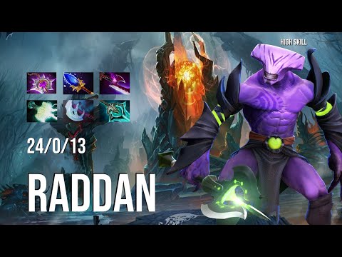 Dota 2 Pro Gameplay   Raddan   Faceless Void   24 0 13 / Beyond Godlike / Carry / Team Spirit