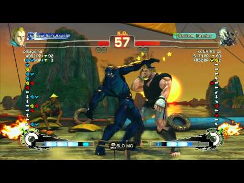 SSF4 AE: pikagoma (Abel) vs xx ERIRU xx (Seth) - Ranked Match (720p HD)