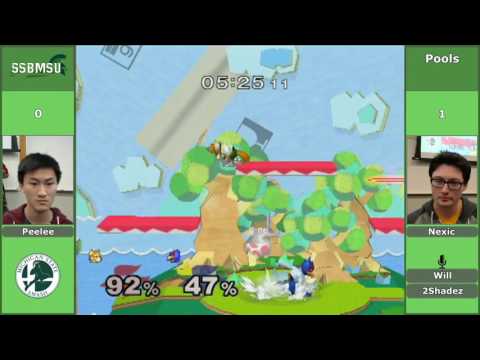 SSBMSU 2 - Nexic (Falco) vs Peelee (Fox) - Pools