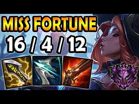 Miss Fortune vs Jhin [ ADC  ] Lol Korea Master Patch 11.12 ✅