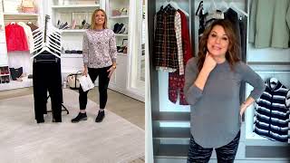 Cuddl Duds Double Plush Velour Leggings on QVC