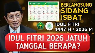 Download lagu LIVE: SIDANG ISBAT PENENTUAN 1 SYAWAL 1447 H - Hari Raya Idul Fitri 2026 Jatuh Pada Tanggal? mp3