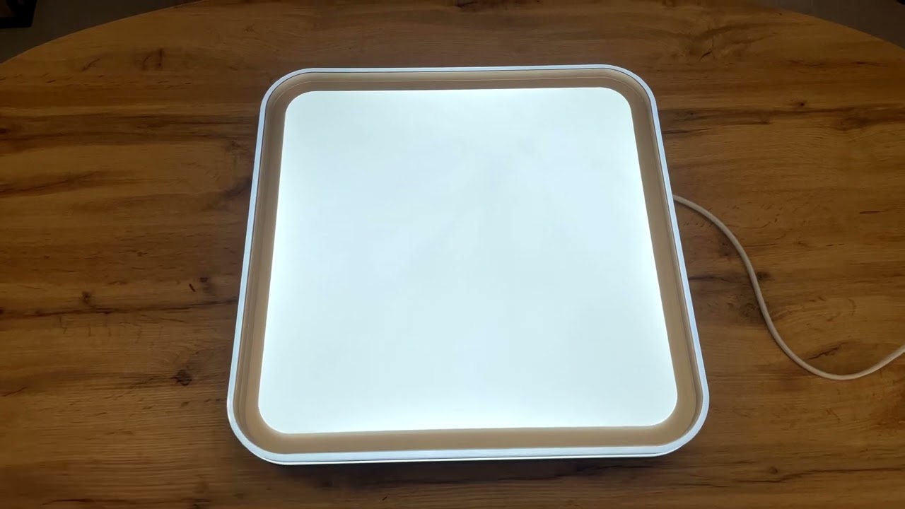 Світлодіодна LED люстра GABO S 90 Вт 505x505x85 мм Чорно-золота Esllse