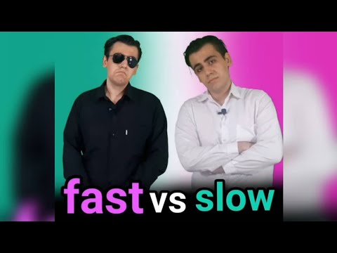 fast vs slow English with Parham:)