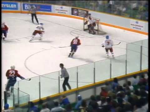 1987 Canada Cup , Round Robin,  Canada - CSSR (4)