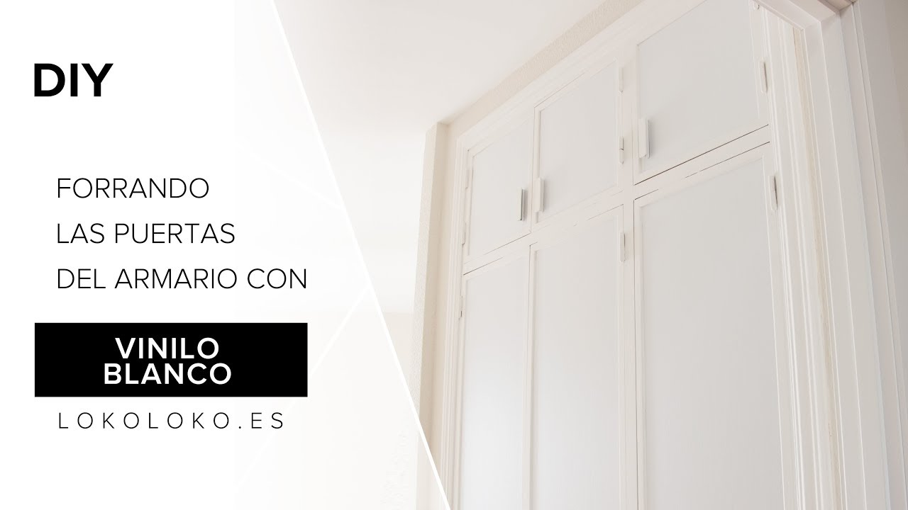 Watch Forramos puertas de armario empotrado con vinilo blanco // Lokoloko Now Forramos puertas de armario empotrado con vinilo blanco // Lokoloko