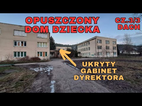 Opuszczony Dom Dziecka. Znaleźliśmy pomieszczenie dyrektora, w którym byliśmy pierwsi. URBEX [HS#16]