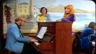 Sketch Ilja Richter &amp; Katja Ebstein &amp; Christian Bruhn in Disco 1974