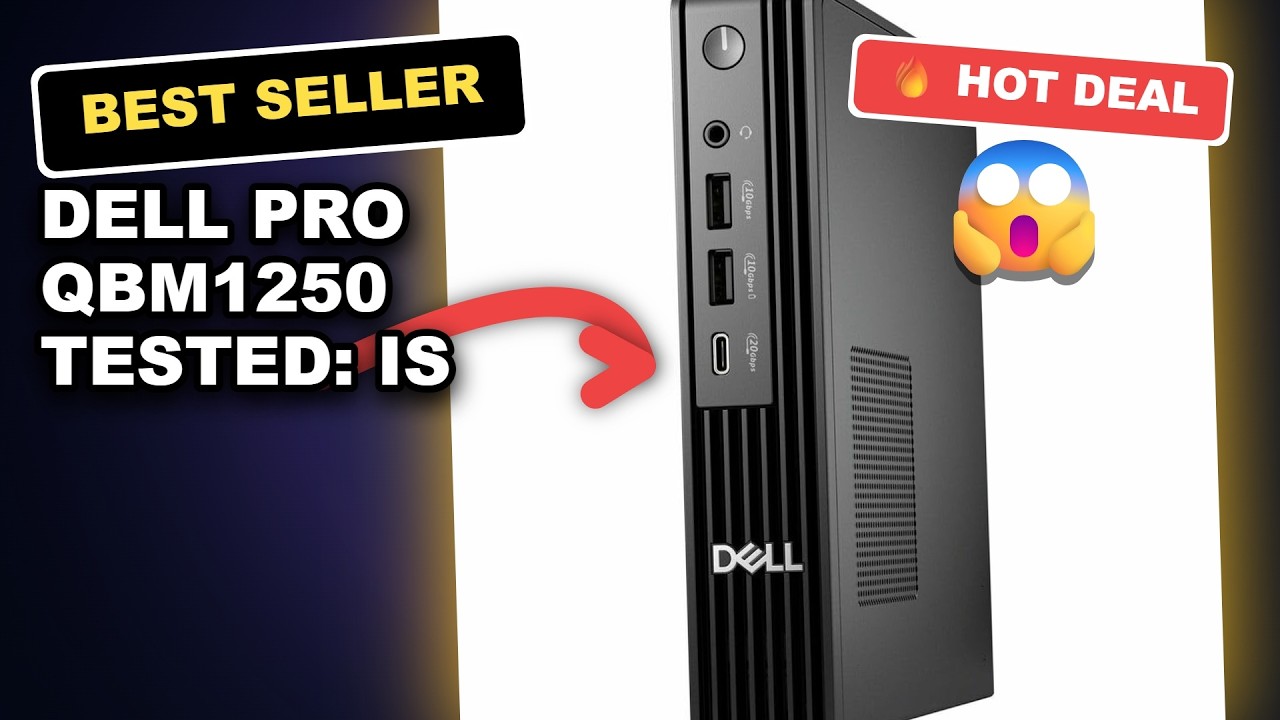 Dell Pro QBM1250 Tested: Is This 7th Gen Intel Core Ultra Desktop Worth It? review video